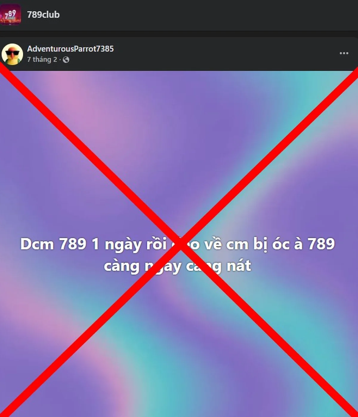 Phân tích nội dung lừa đảo, chơi xấu 789Club